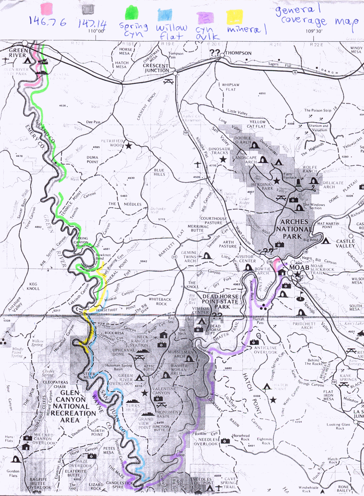 Friendship Cruise Page (KA7OEI) - Radio site coverage maps